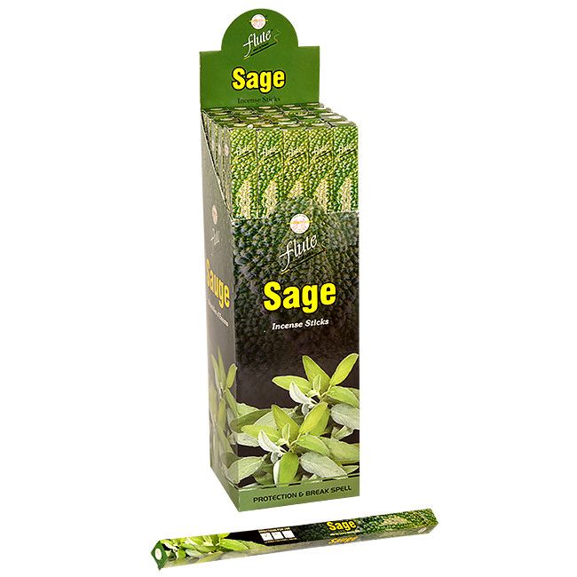 Flute Incense 8gm - Sage