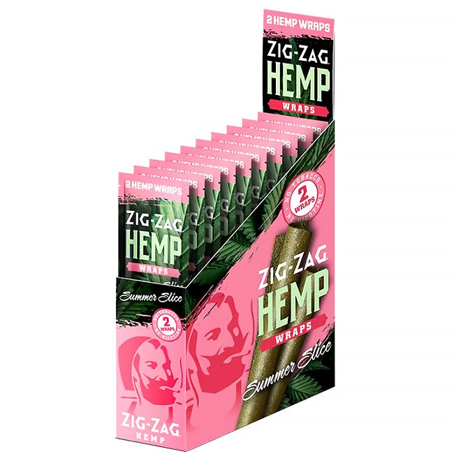 Zig Zag Hemp Wrap 2pk - Summer Slice