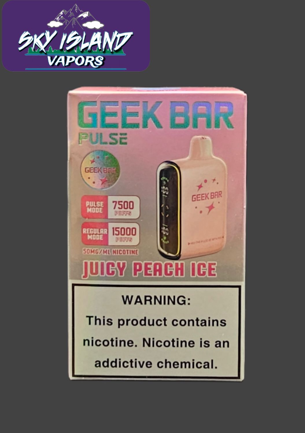Geek bar Pulse Juicy Peach ❄
