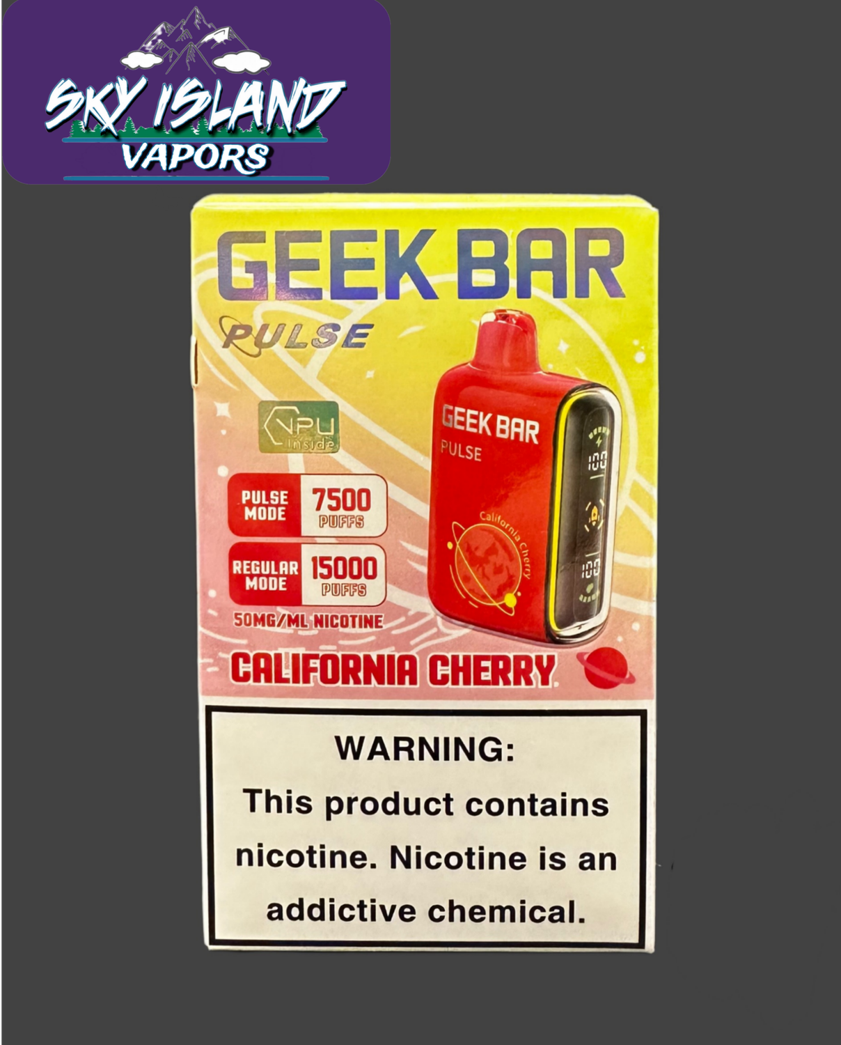 Geek bar Pulse California Cherry Geek bar Pulse California Cherry