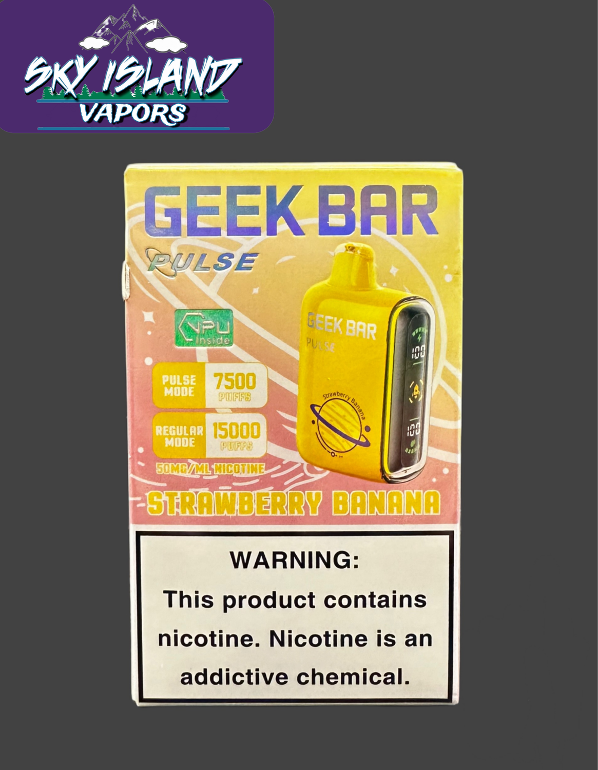 Geek Bar Pulse Strawberry Banana Geek Bar Pulse Strawberry Banana