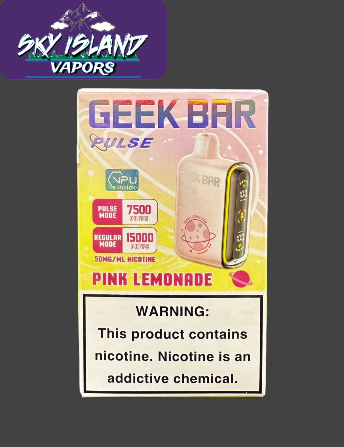 Geek bar Pulse Pink Lemonade