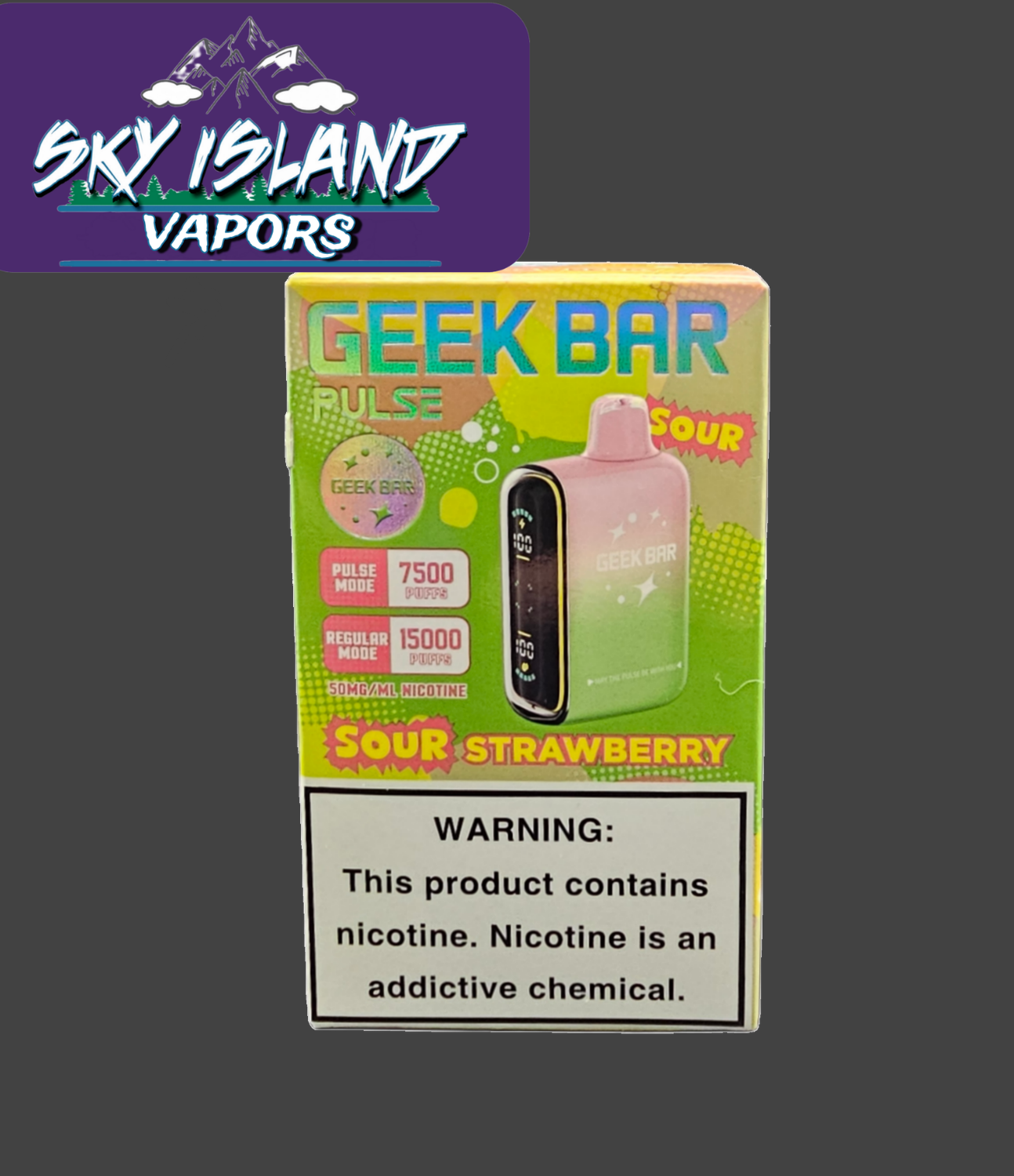 Geek Bar Pulse Sour Strawberry