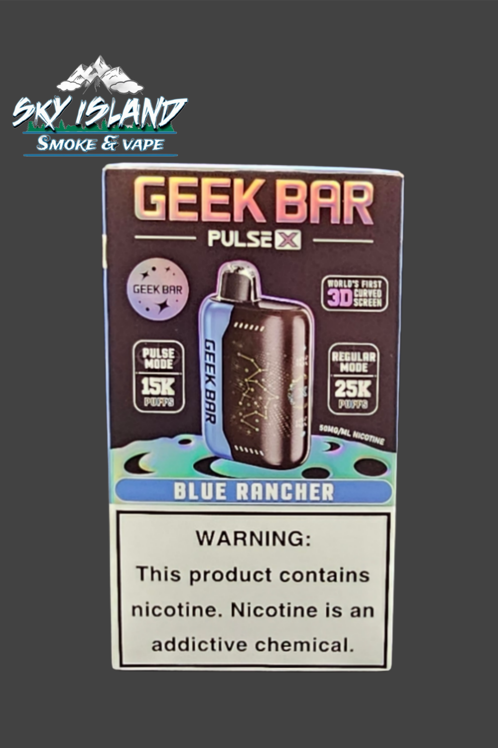 Geek Bar Pulse X Blue Rancher