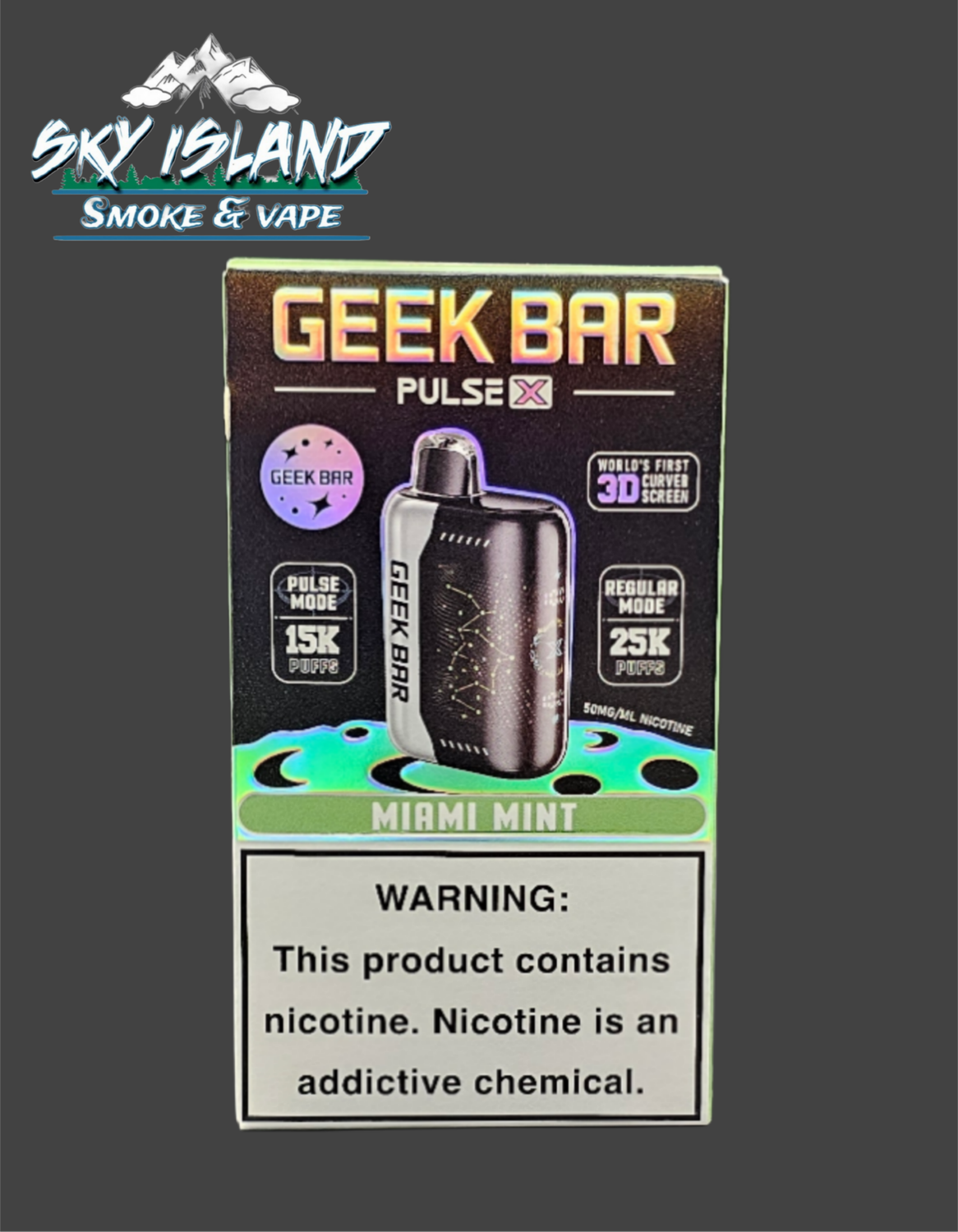 Geek Bar Pulse X Miami Mint