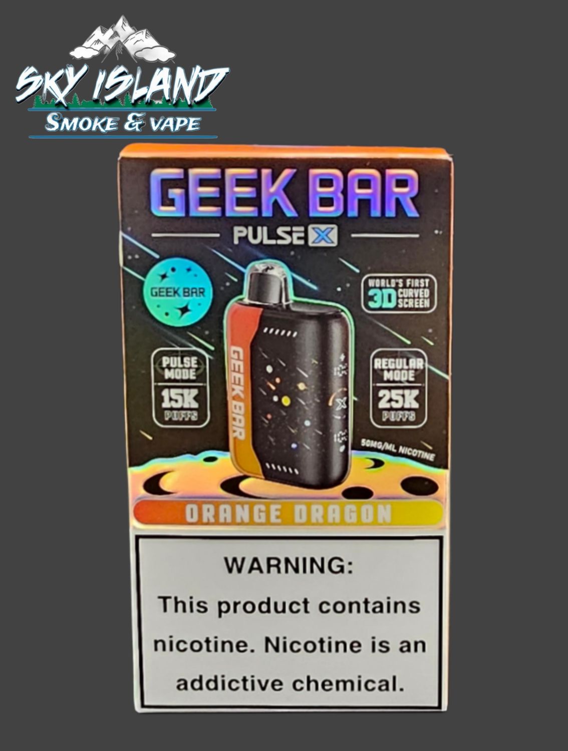 Geek bar Pulse X Orange Dragon Geek bar Pulse X Orange Dragon