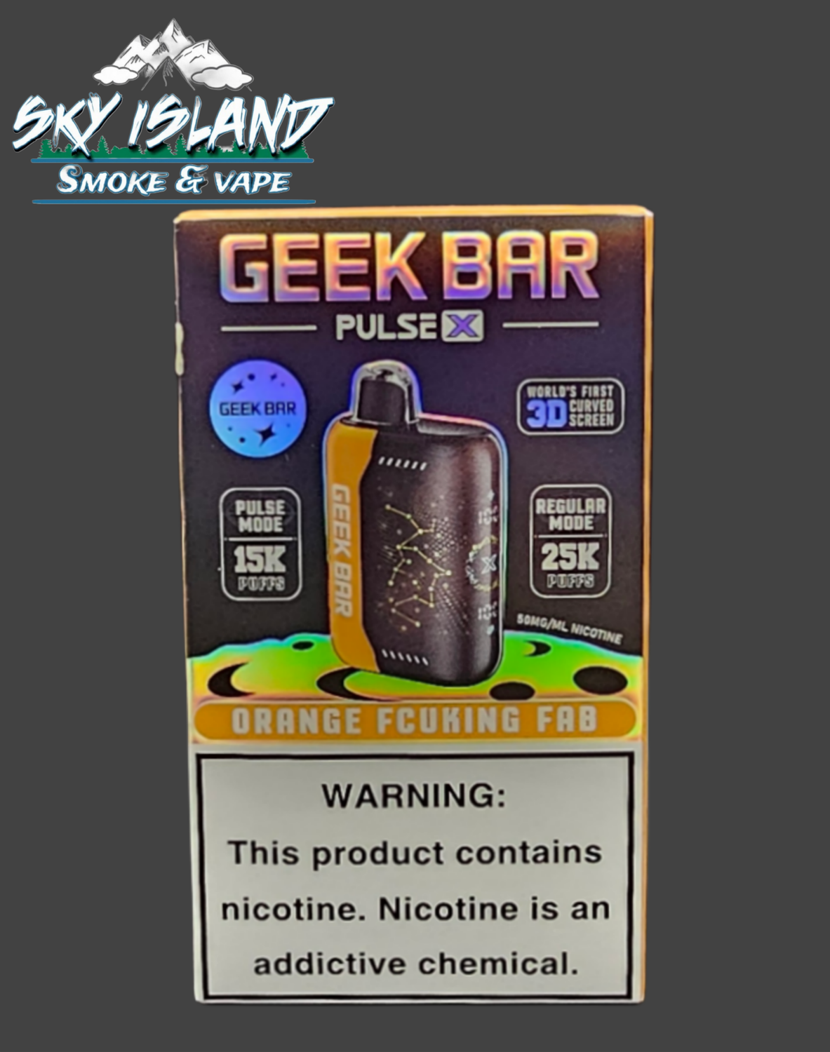 Geek Bar Pulse X Orange Fcuking Fab