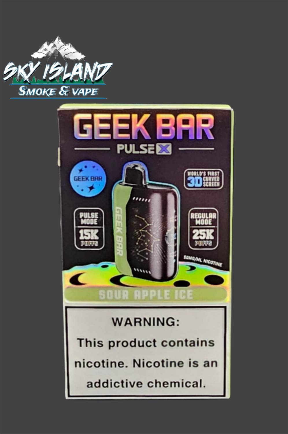 Geek Bar Pulse X Sour Apple Ice