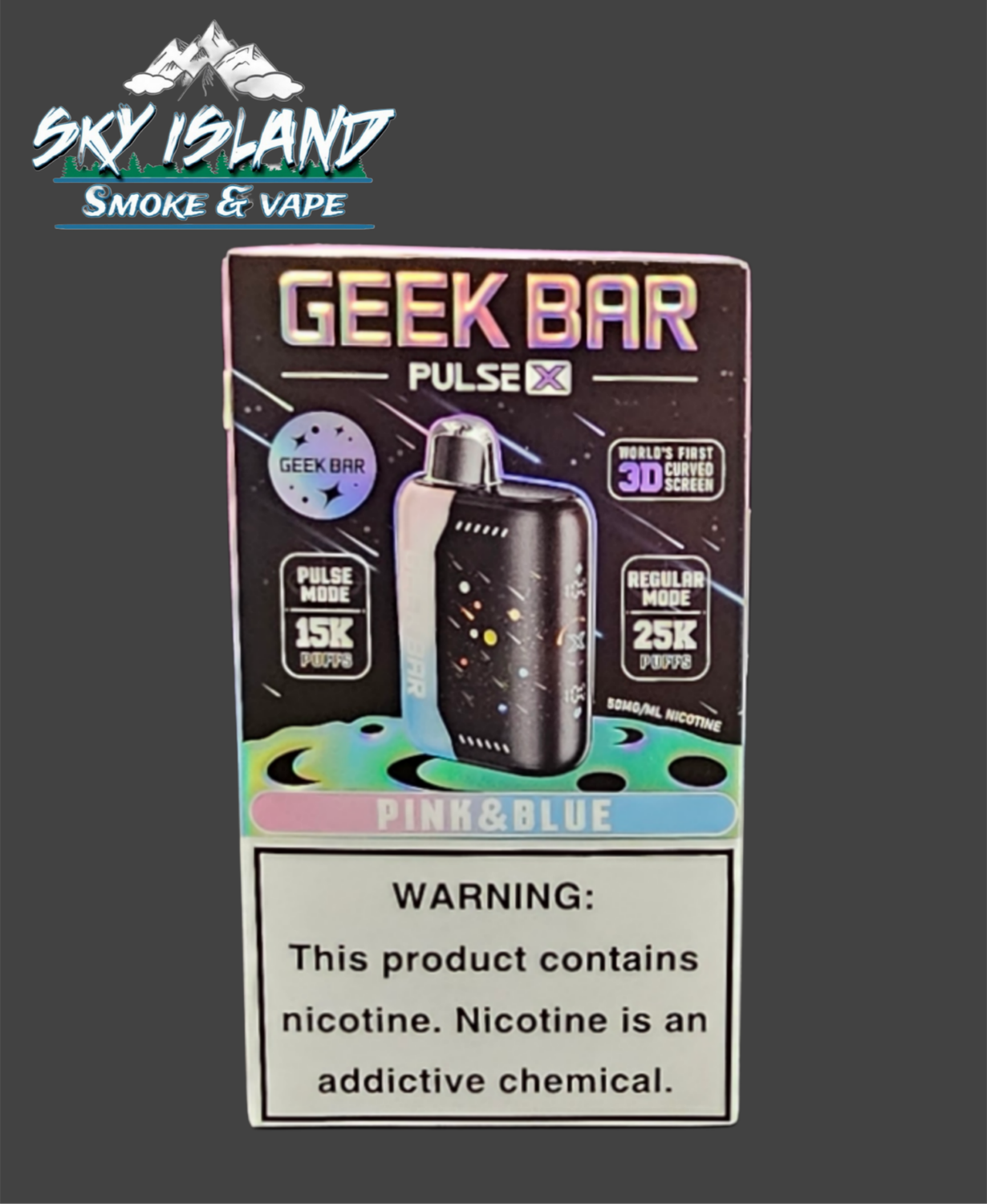 Geek Bar Pulse x Pink And Blue Geek Bar Pulse x Pink And Blue