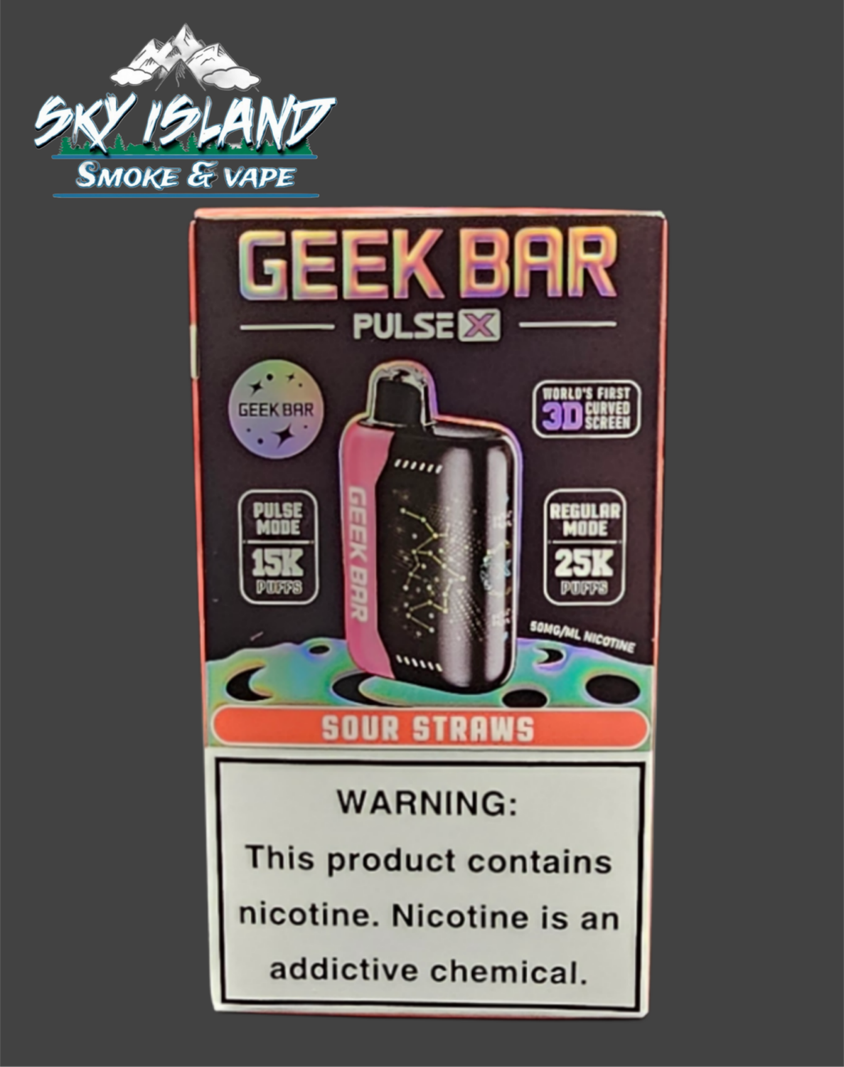 Geek Bar Pulse X Sour Straws