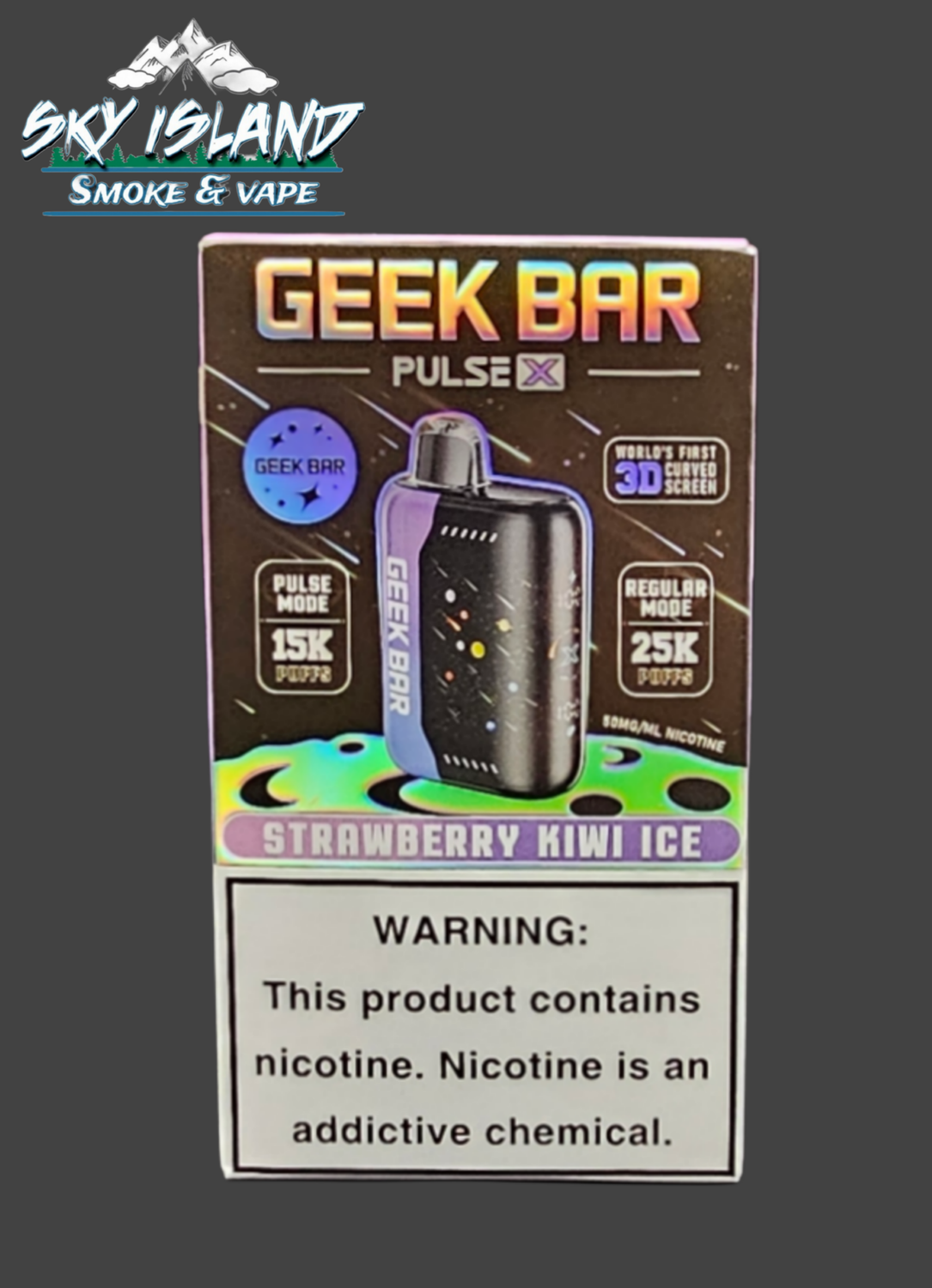 Geek bar Pulse X Strawberry Kiwi Ice