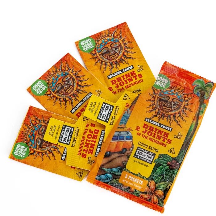 10 MG THC Drink Two Joints - SATIVA 10 MG THC Drink Two Joints - SATIVA
