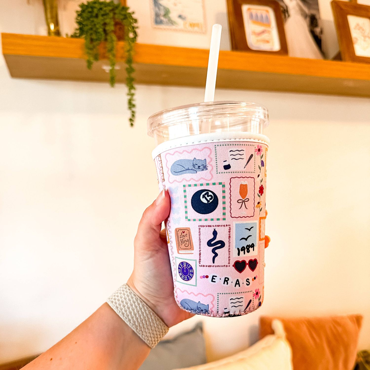 Eras Patchwork | Iced Coffee Sleeve