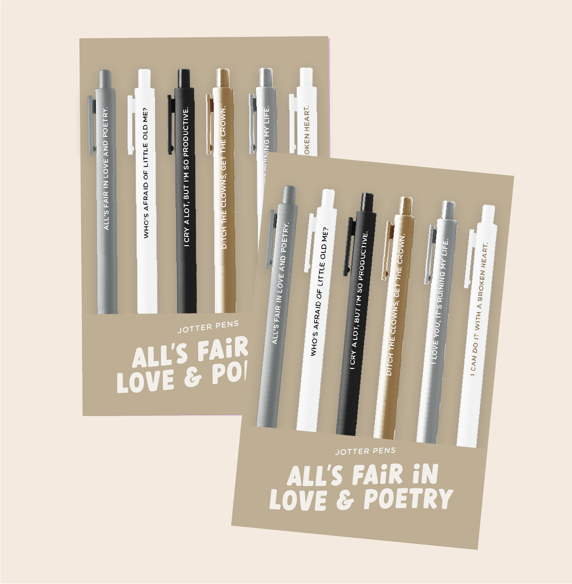 Swiftie Jotter Sets!! (Taylor&#39;s Version)(Topsellers), Options: All&#39;s Fair in Love and Poetry (TTPD)