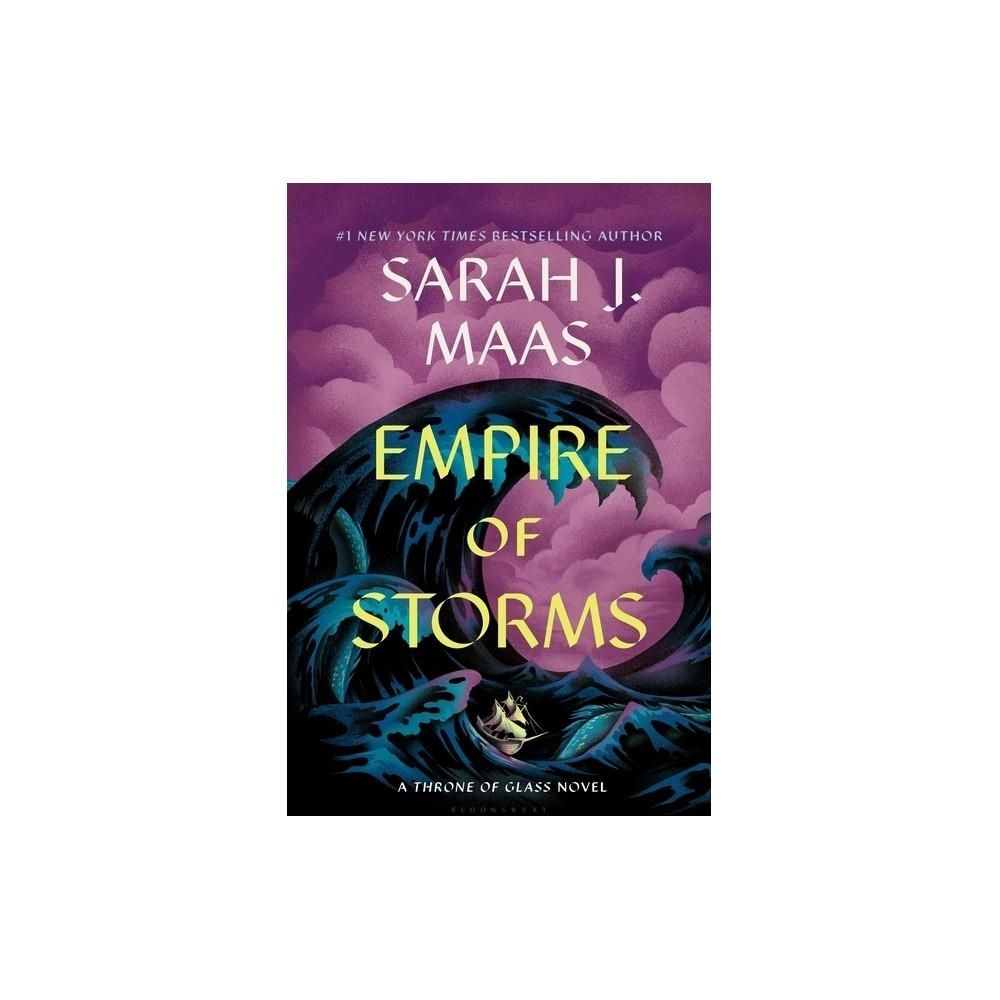 Empire of Storms - (Throne of Glass) by Sarah J Maas (Paperback)