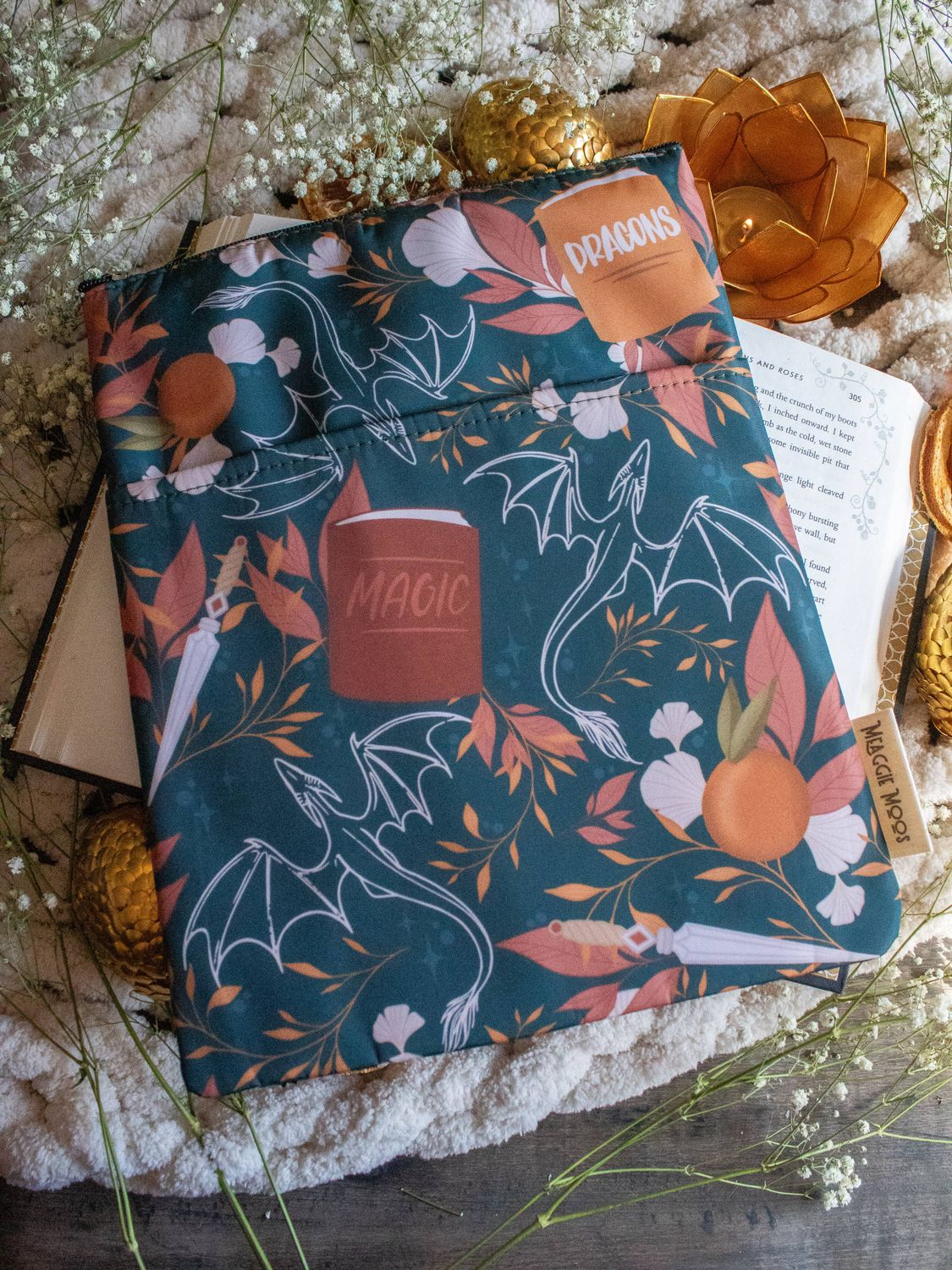 Book / Tablet Sleeve | Dragons Grove