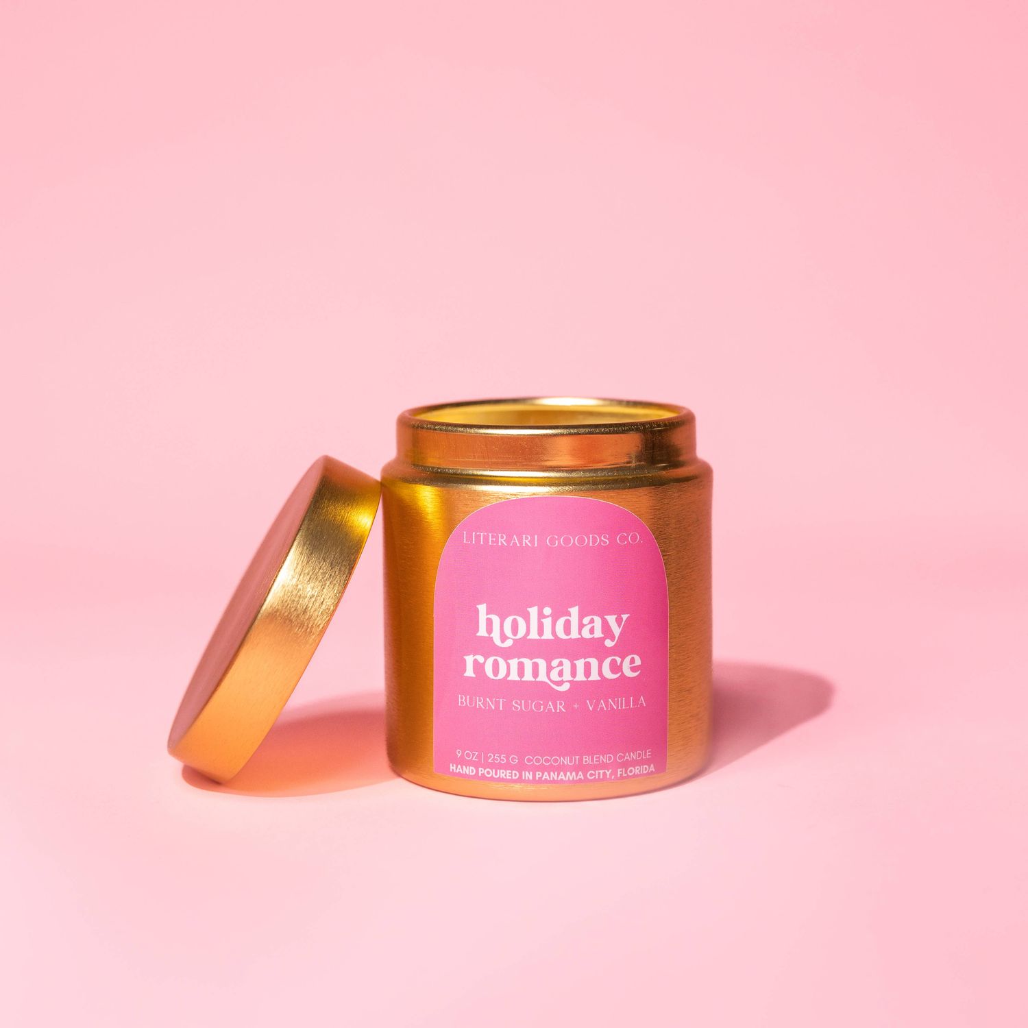 Holiday Romance- Literary Goods Co candle