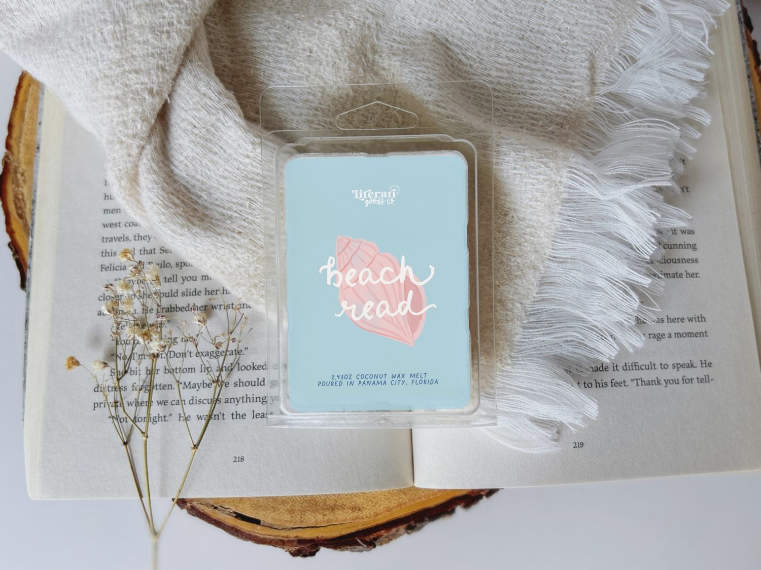 Beach Read Wax Melts- Literari goods co