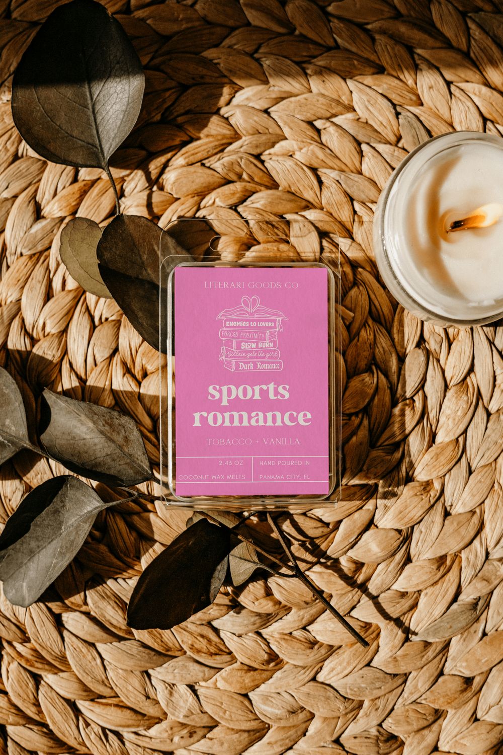 Sports Romance wax melts- Literary Goods Co
