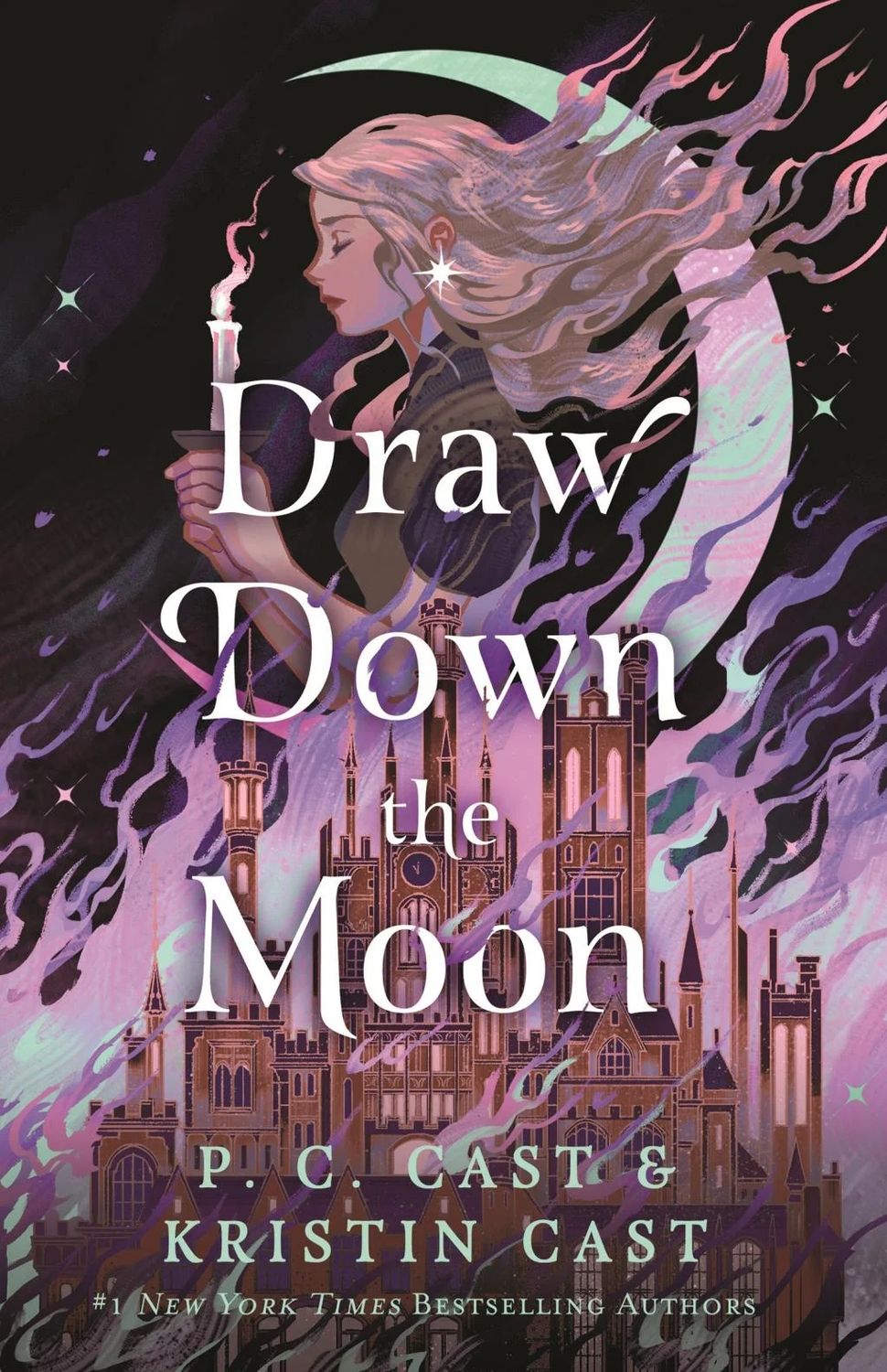 Draw Down the Moon - (Moonstruck) by P C Cast &amp; Kristin Cast (Hardcover)