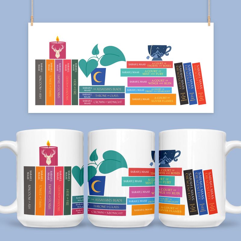 Sarah J Maas Books Mug