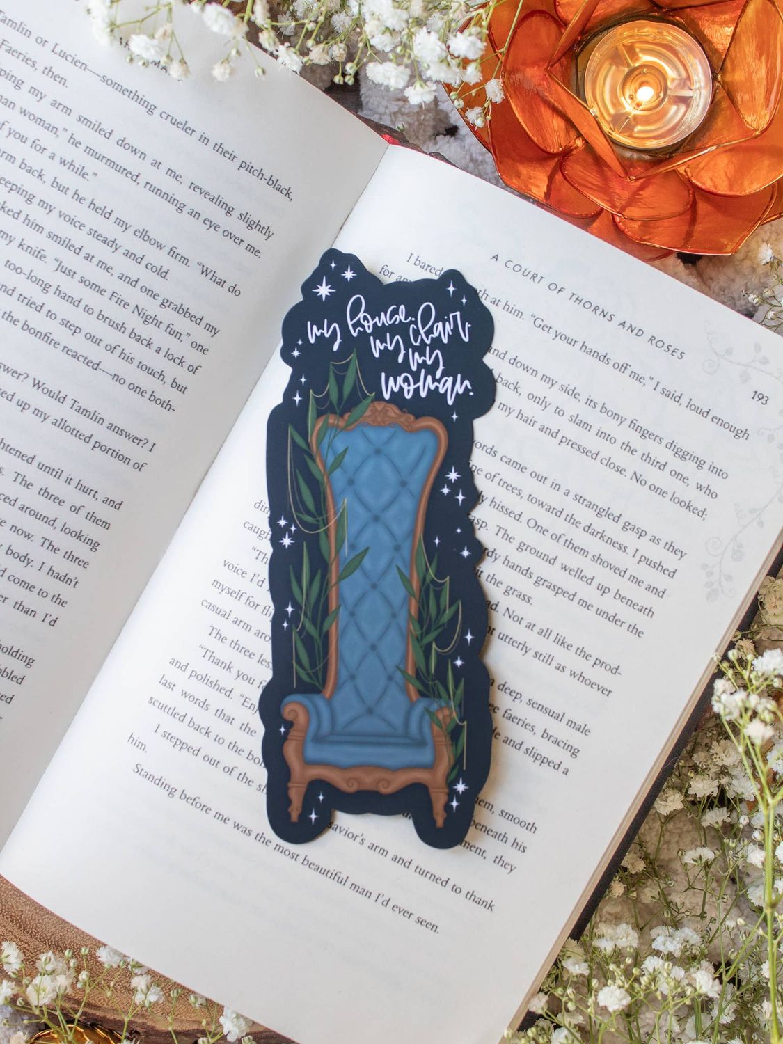 Fourth Wing Xaden&#39;s Throne Bookmark