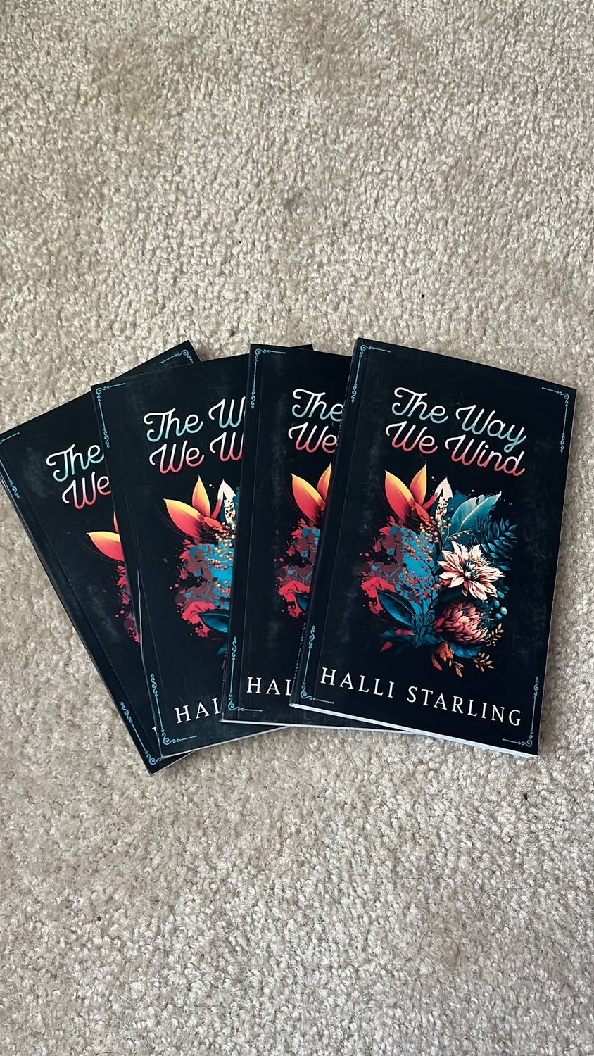 SIGNED paperback copy of The Way We Wind