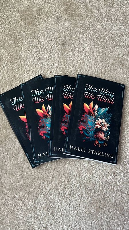 SIGNED paperback copy of The Way We Wind