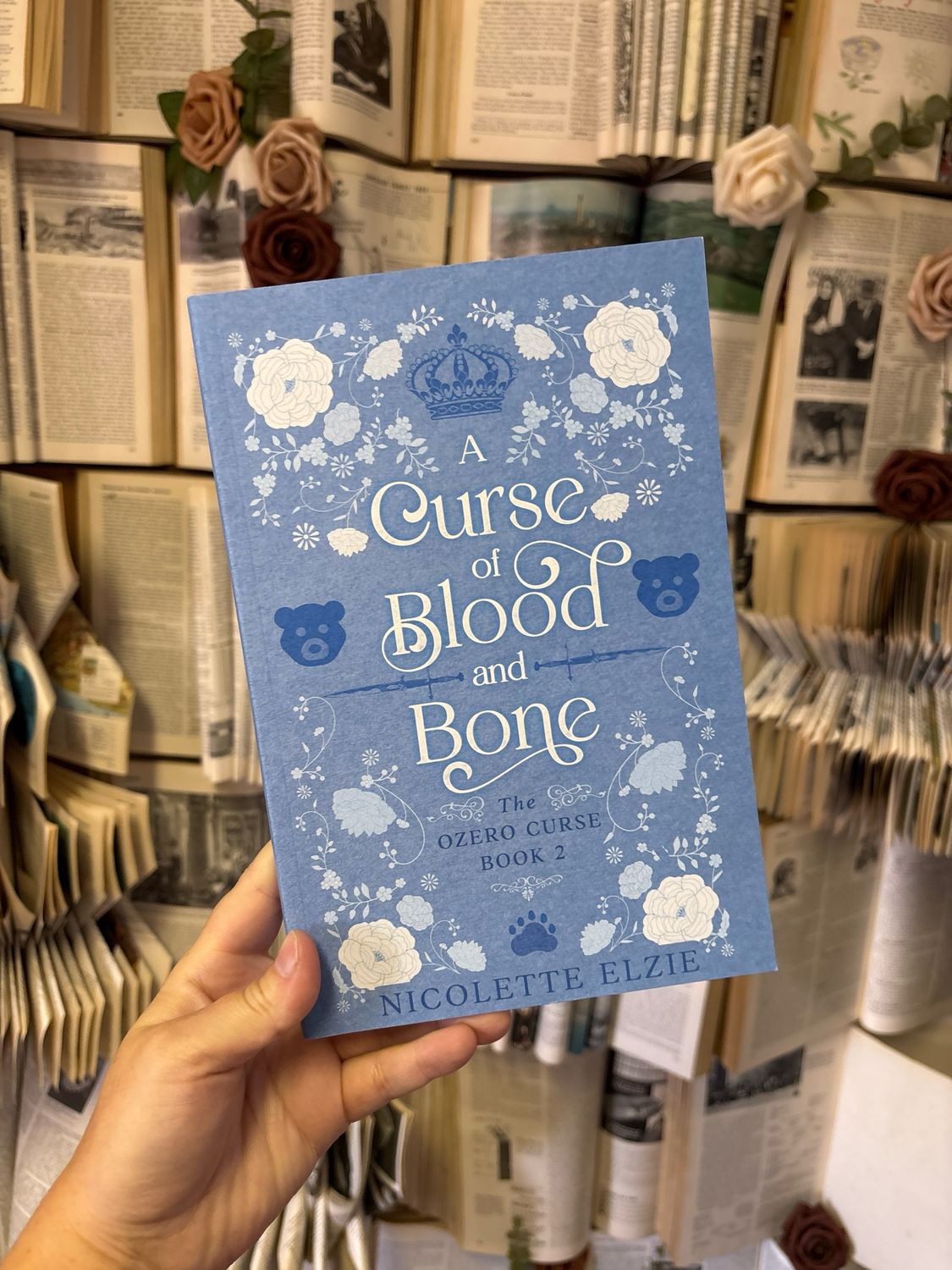 a curse of blood and bone- nicolette elzie *SIGNED*