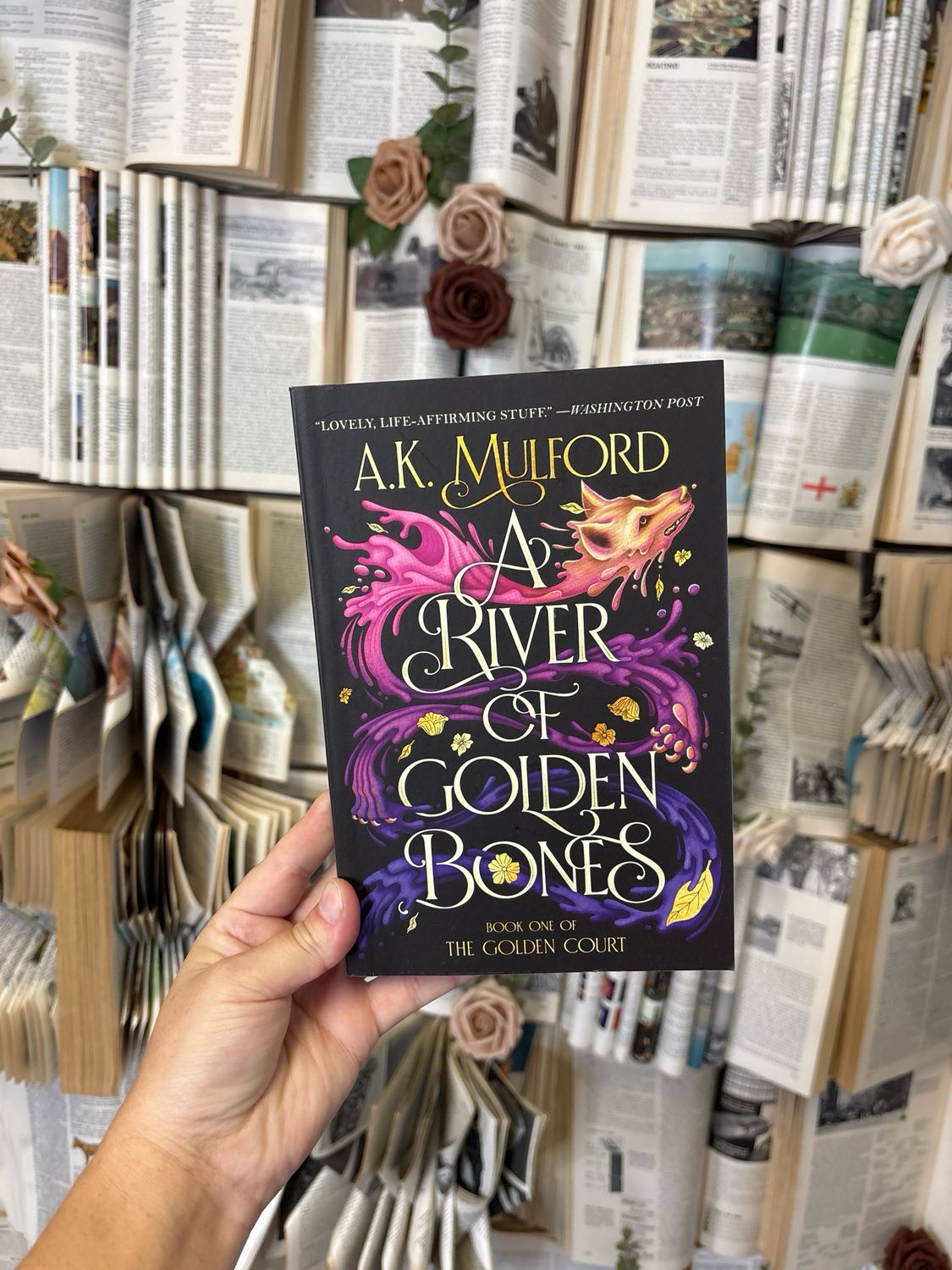 A River of Golden Bones Book One of the Golden Court