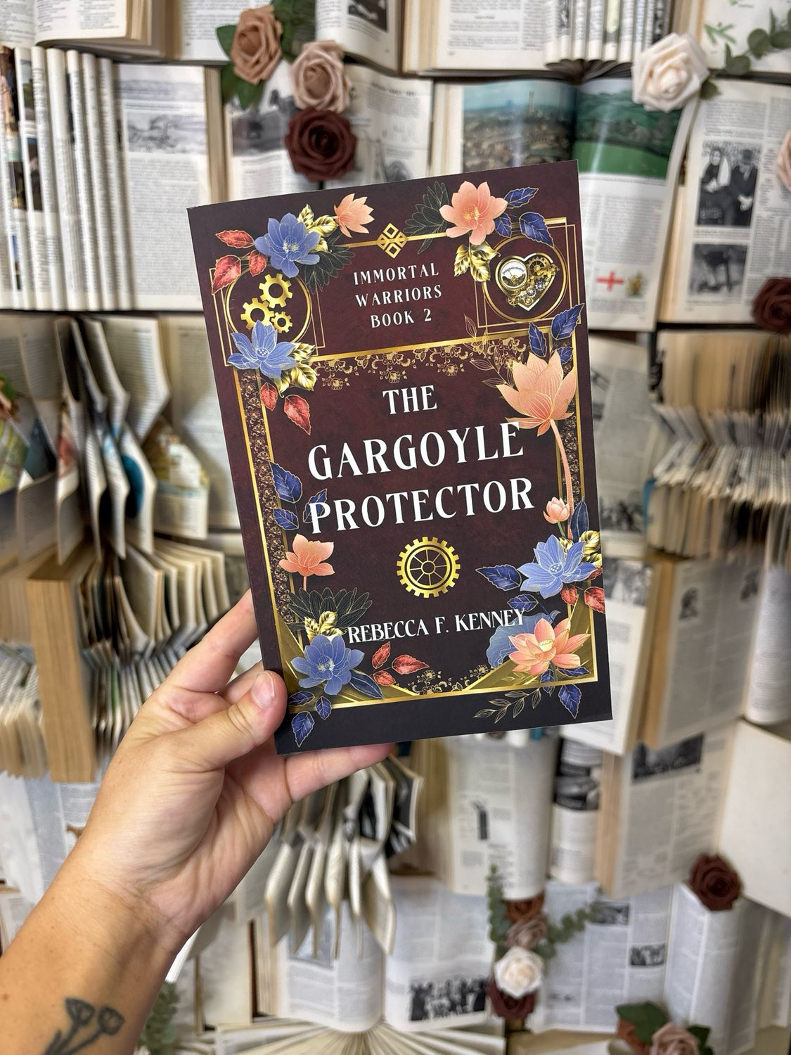 The Gargoyle Protector : An Immortal Warriors Romance, by Rebecca F. Kenney