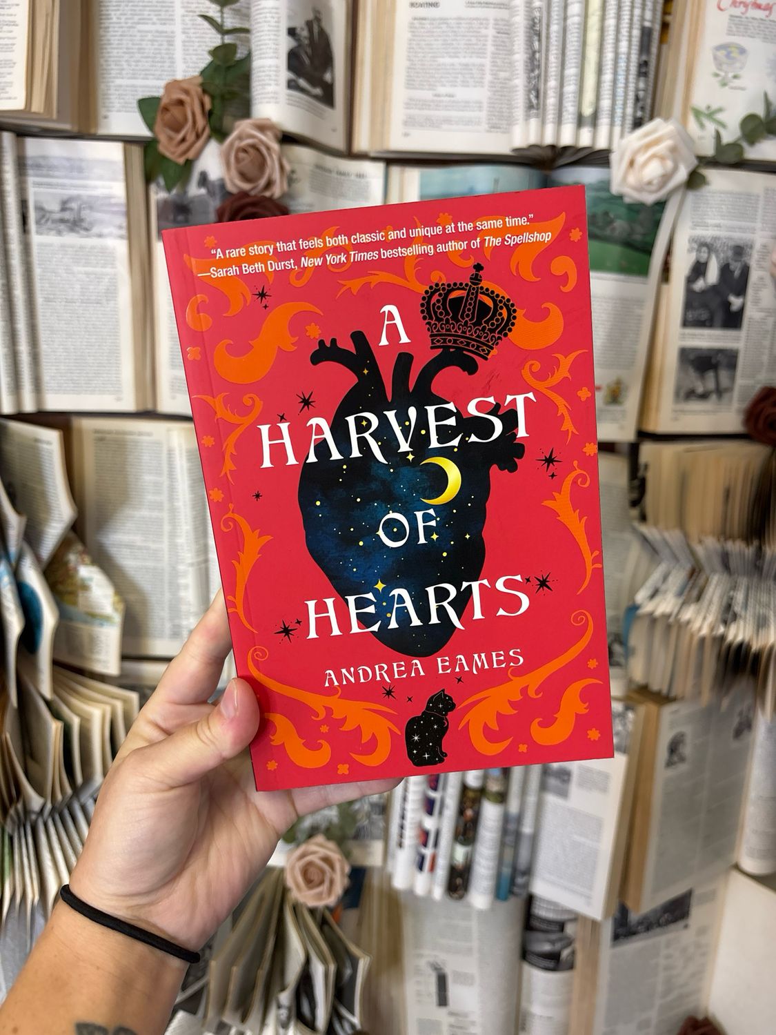 A Harvest of Hearts: Deluxe Stenciled Edges - By Eames (Paperback)