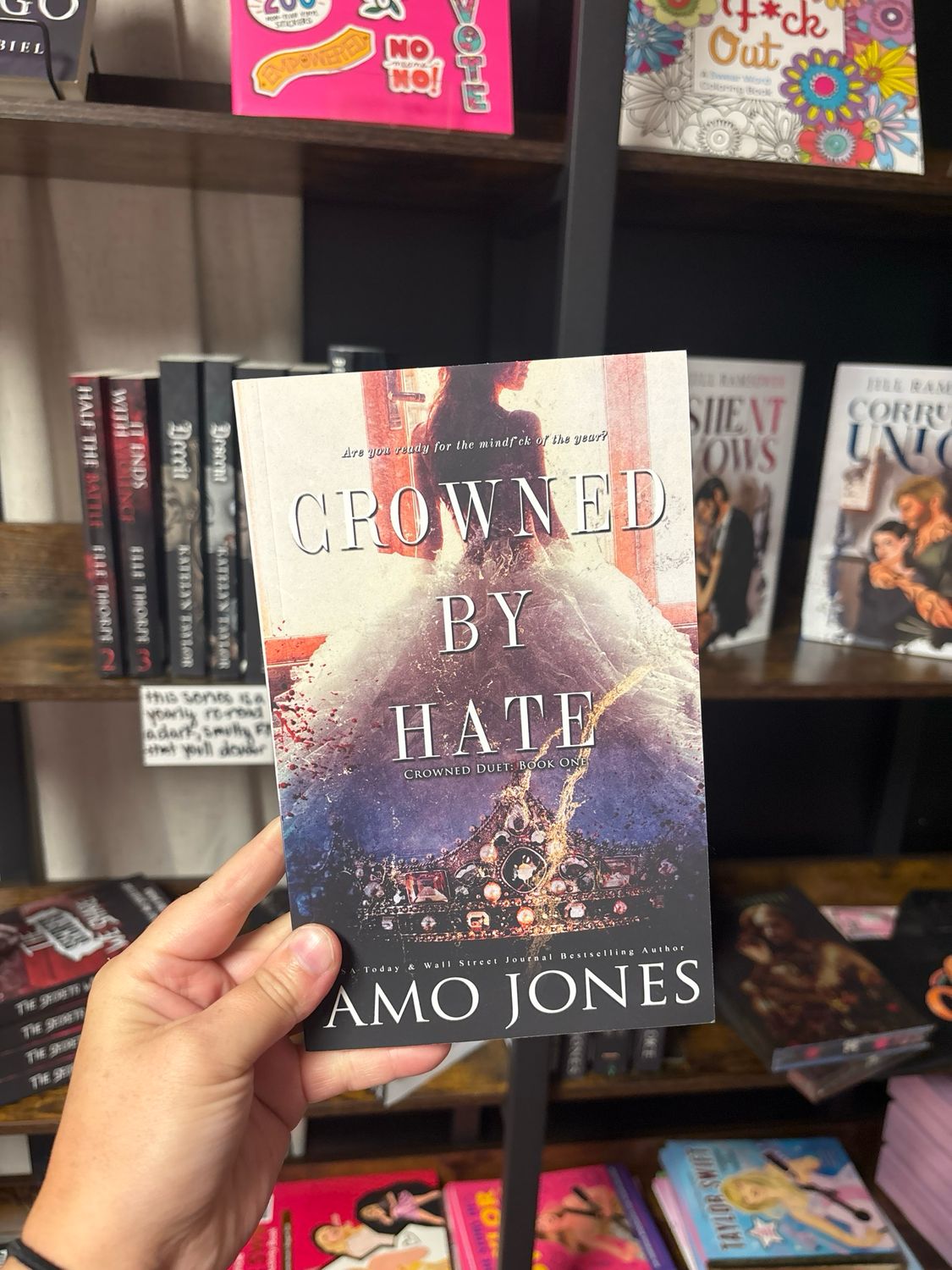 Crowned by Hate (1) (Paperback)