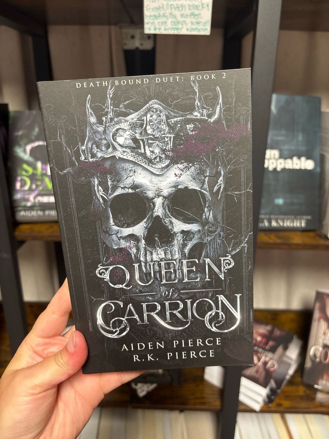 Queen of Carrion: A Dark Paranormal Gothic Romance (Death Bound Duet)