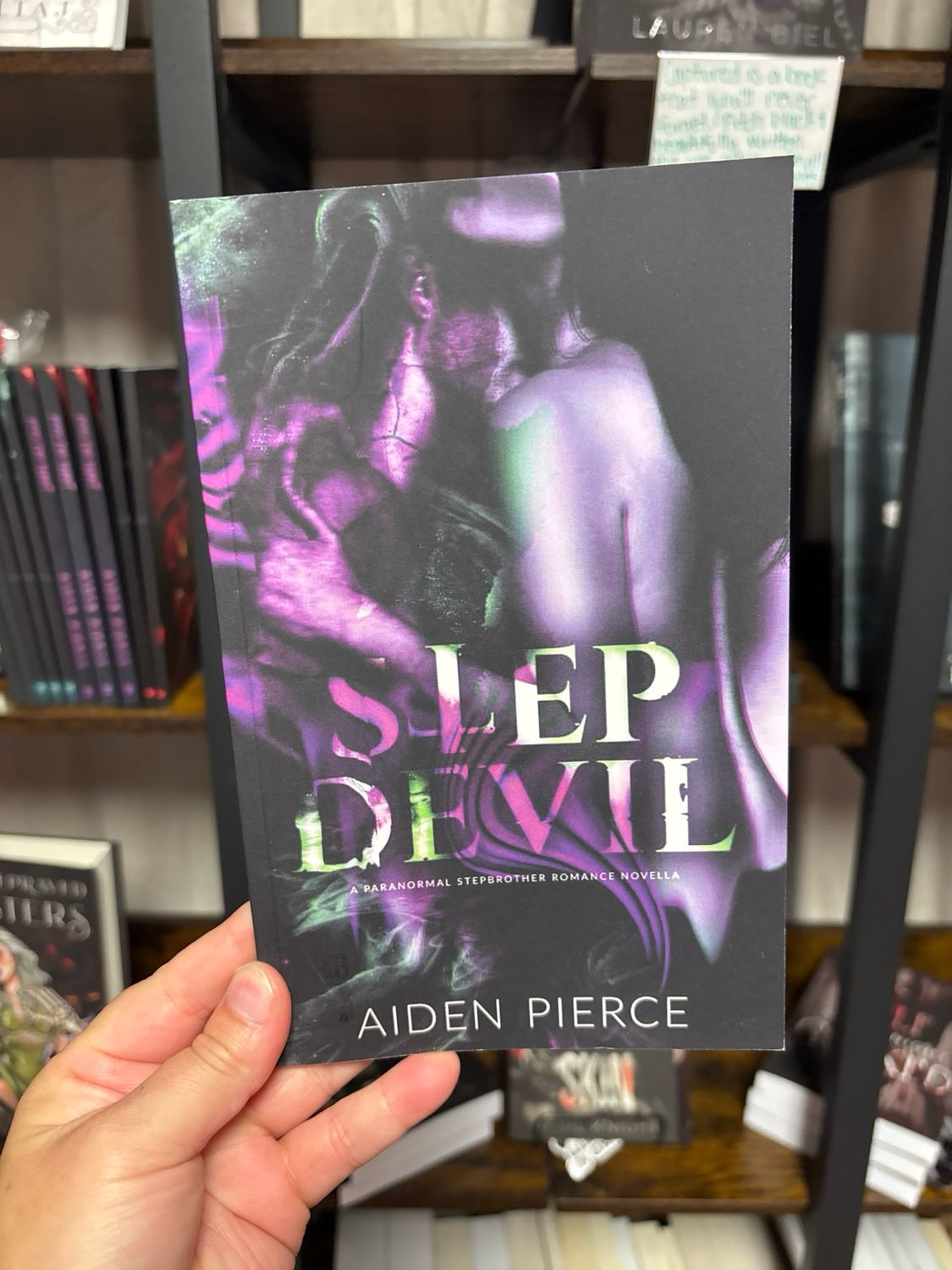 Step Devil: A Dark Paranormal Stepbrother Romance (The Bishop Rituals Duet)