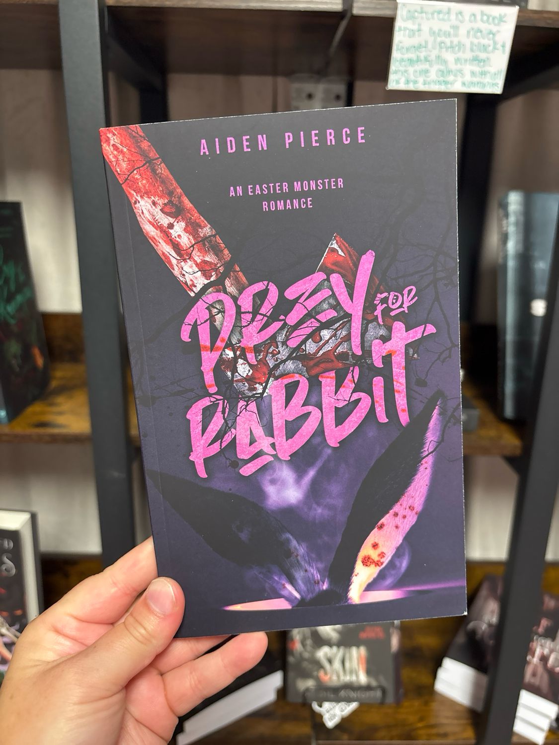 Prey for Rabbit: A Dark Werewolf/Monster Romance (Holiday Horrors)