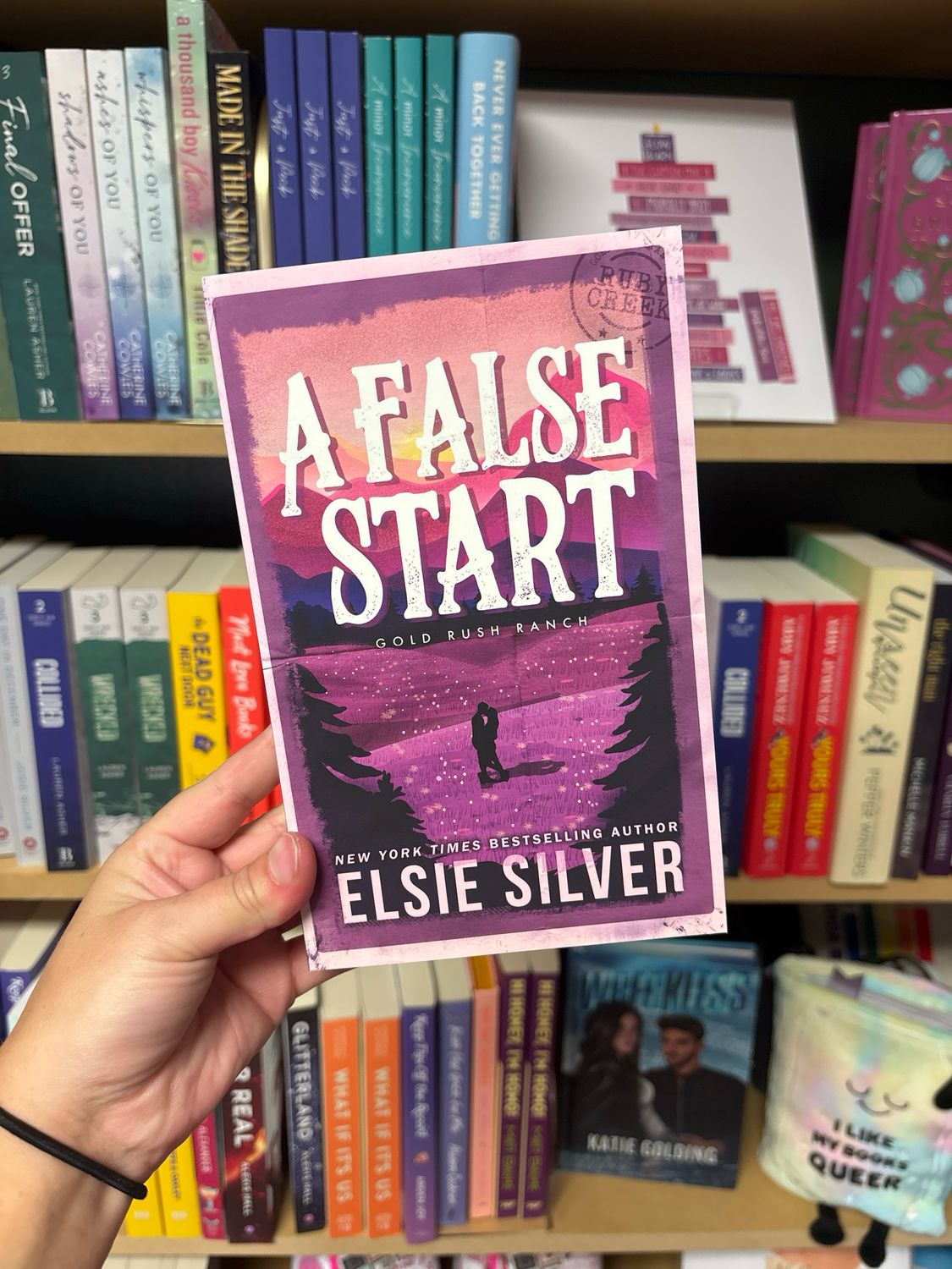 A False Start - (Gold Rush Ranch) by Elsie Silver (Paperback)