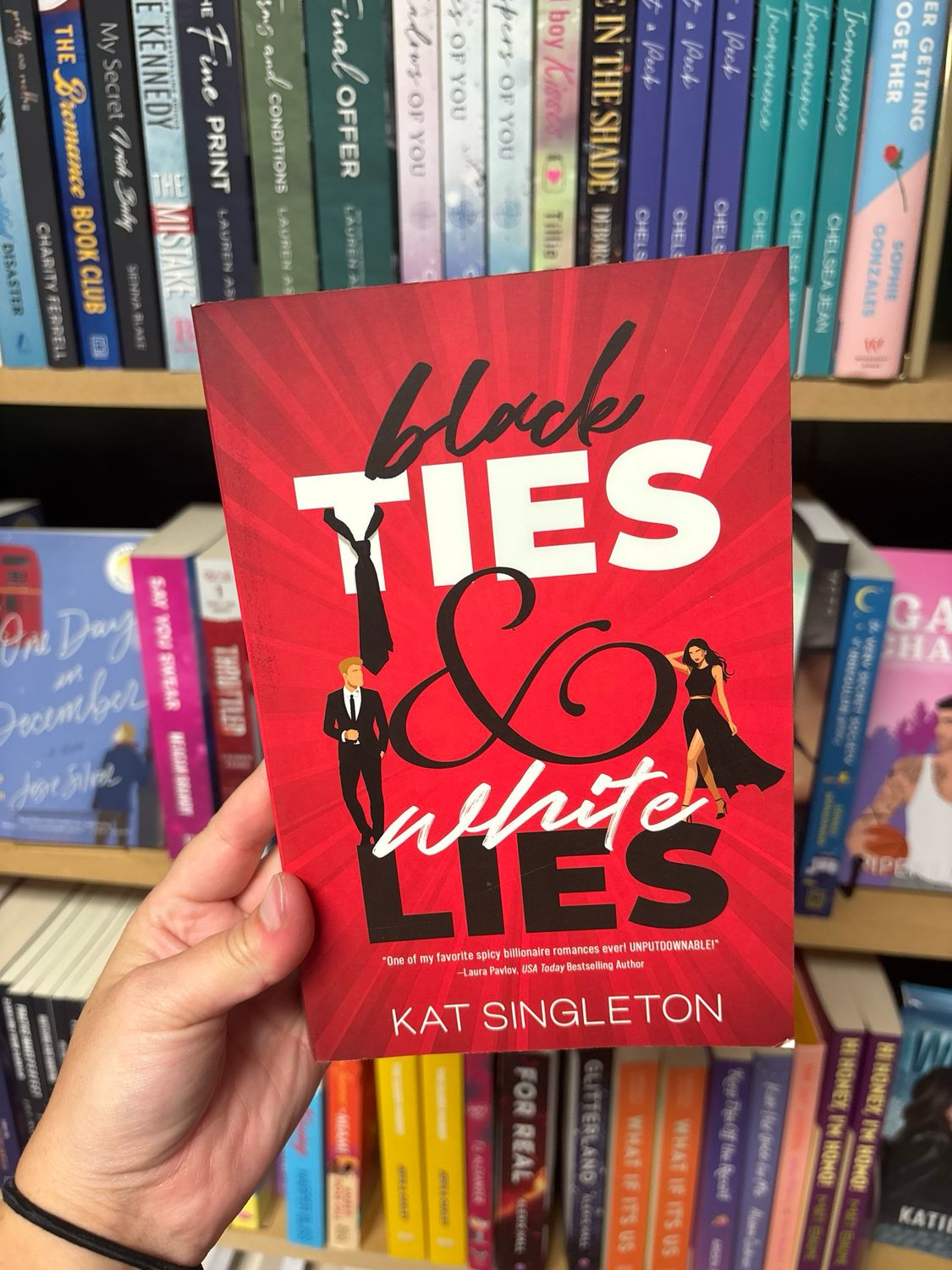 Black Ties &amp; White Lies, by Kat Singleton