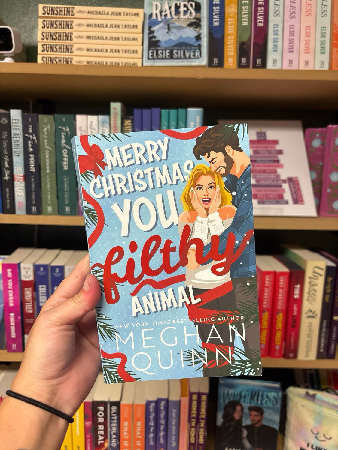 Merry Christmas, You Filthy Animal (Deluxe Edition) - by Meghan Quinn (Paperback)