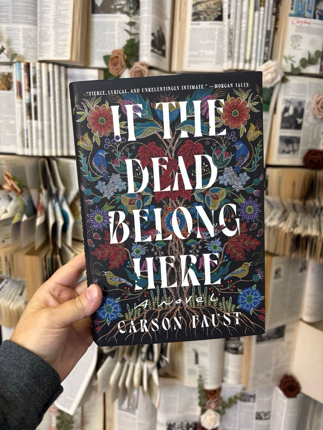 If the Dead Belong Here - by Carson Faust (Hardcover)