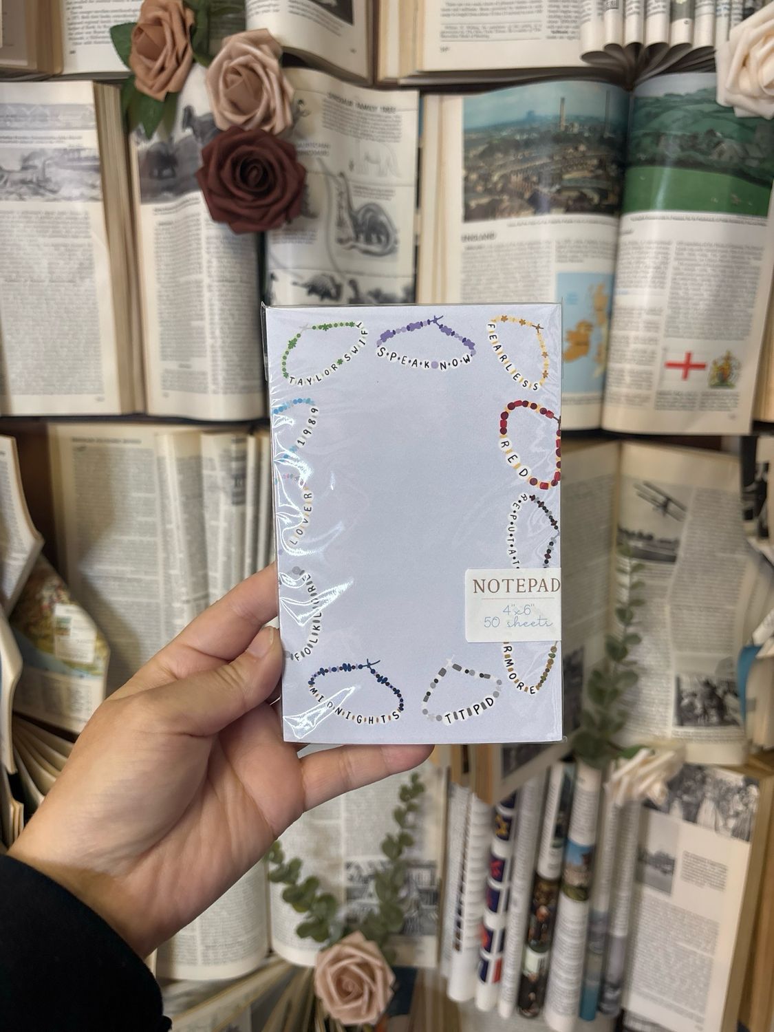 Taylor Swift Notepad