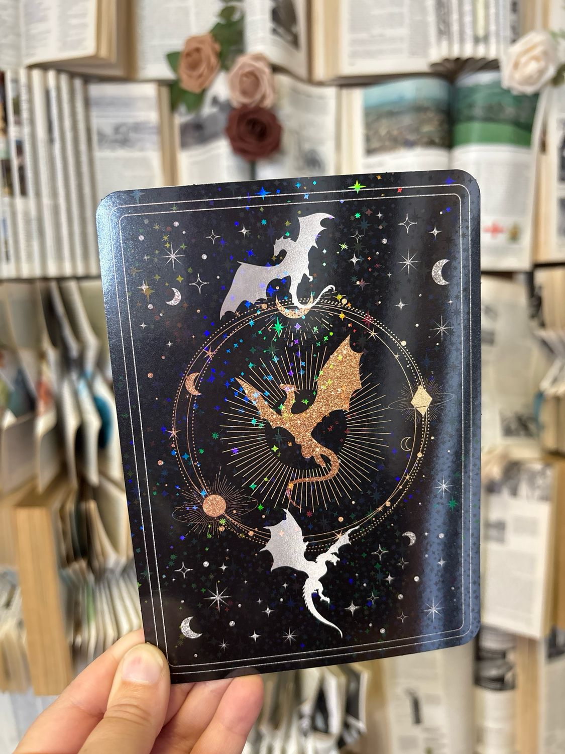 Gold Dragon Kindle Insert