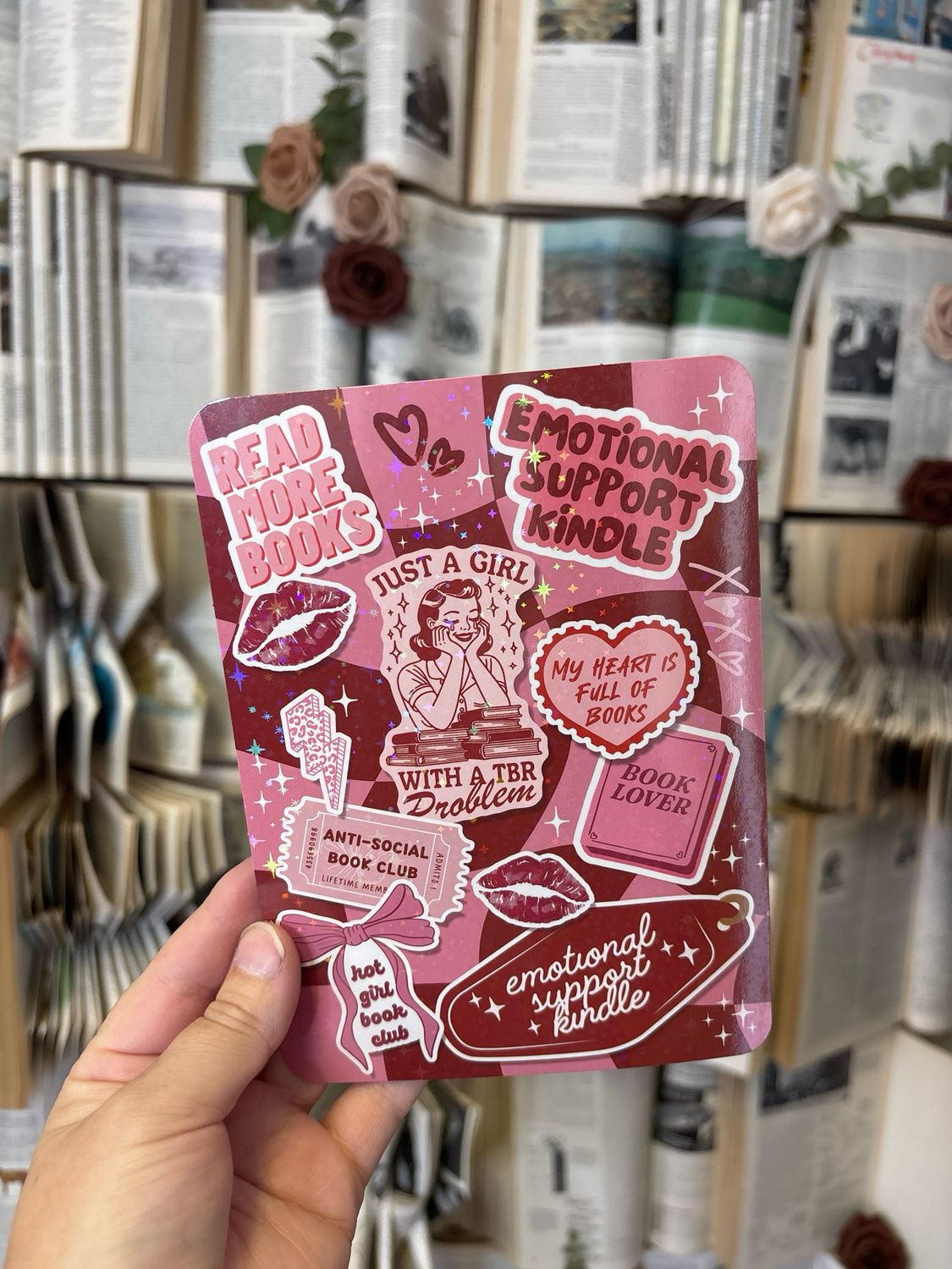 Emotional Support Kindle Insert