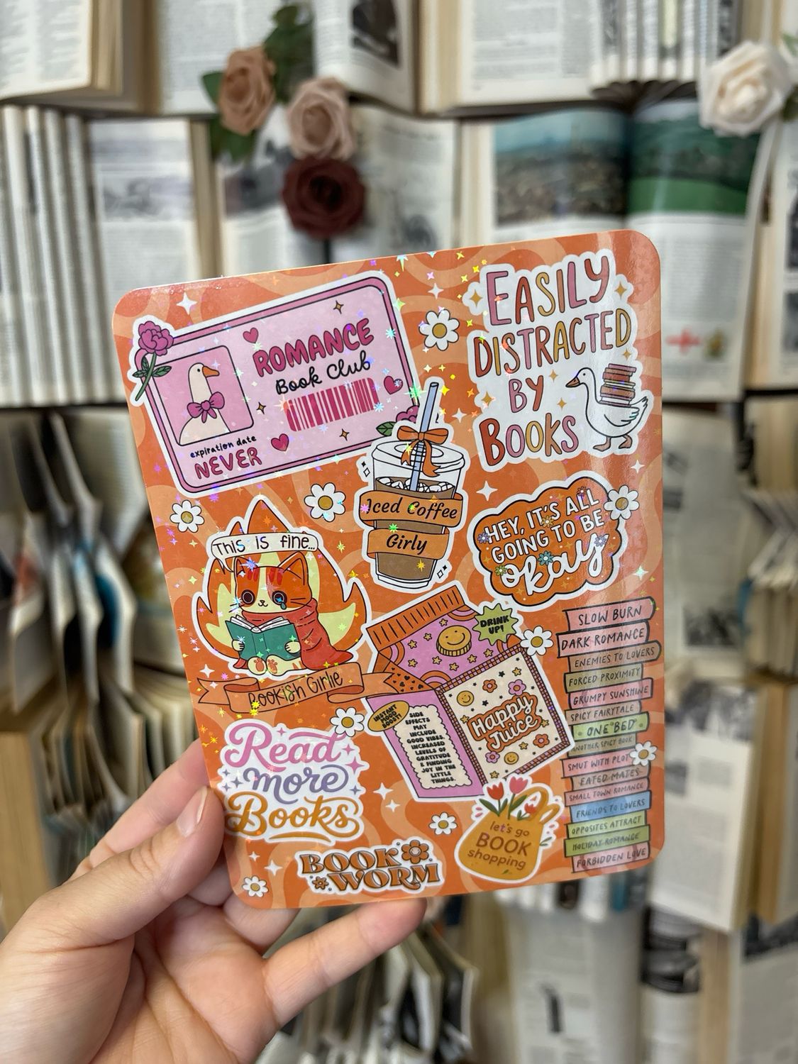 Easily Distracted Kindle Insert