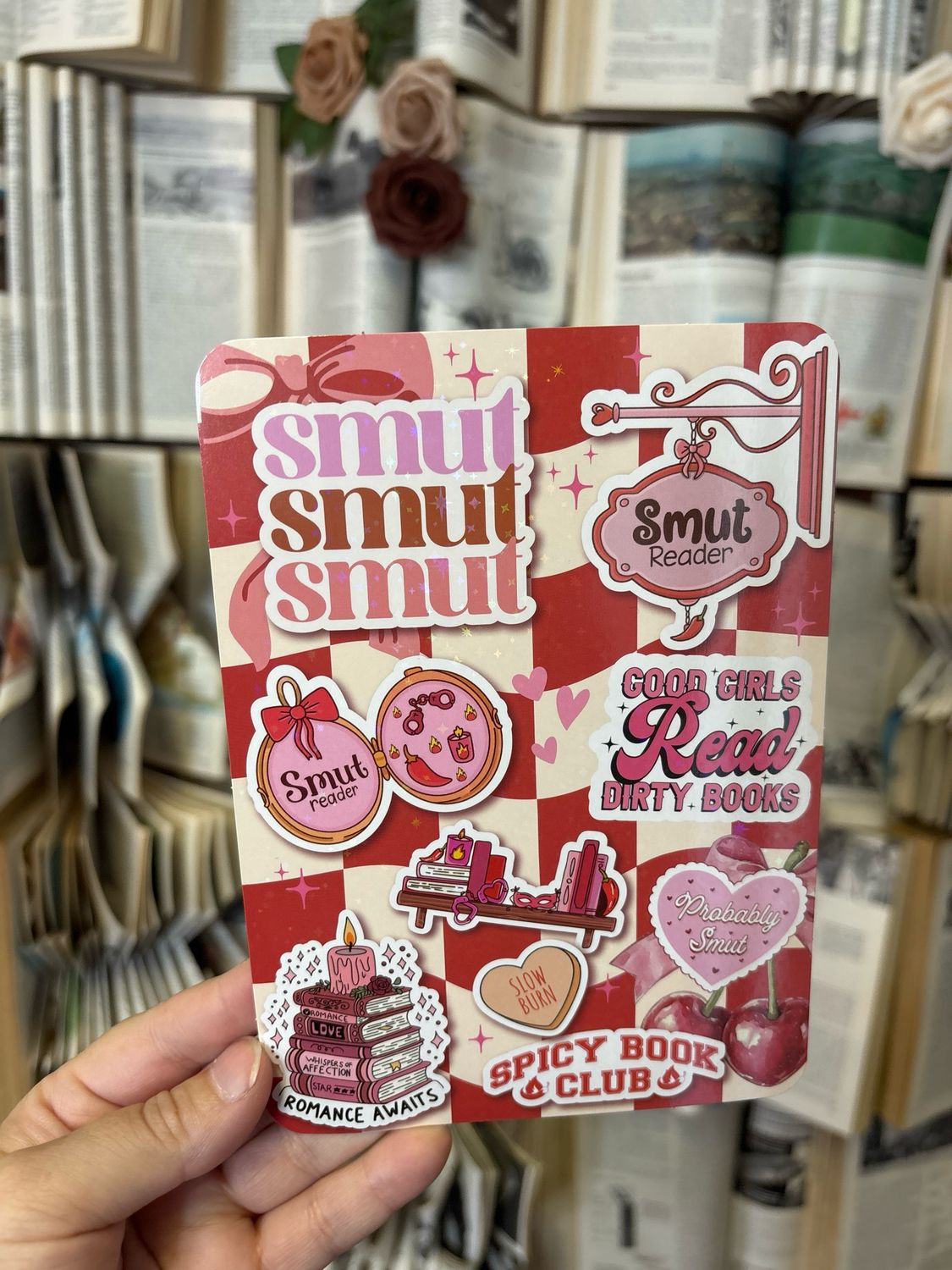 Spicy Book Club Kindle Insert