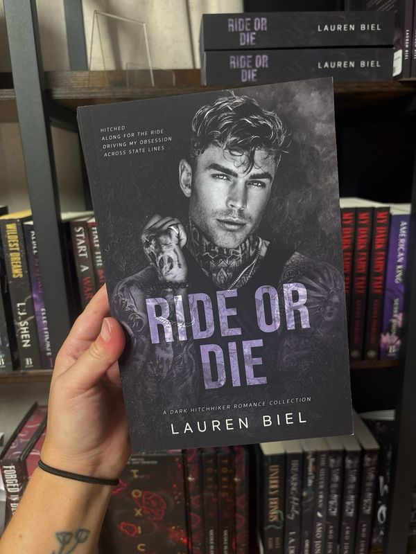 ride or die omni-colored pages- signed- lauren biel