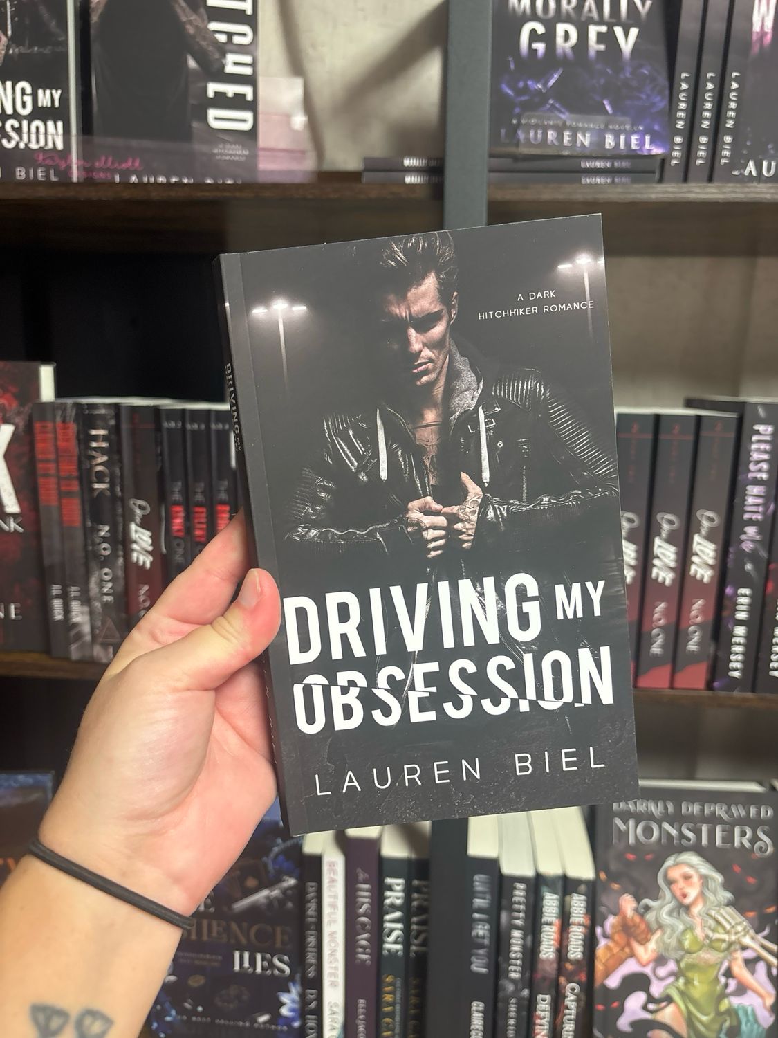 Signed- Driving my Obsession - (Ride or Die Romances) by Lauren Biel (Paperback)