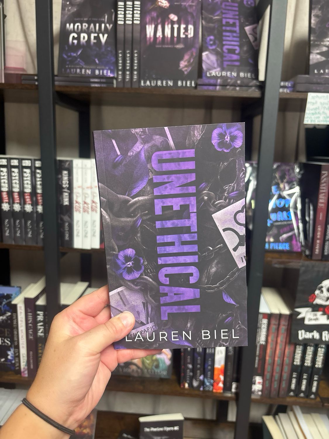 Unethical- Signed- Lauren Biel