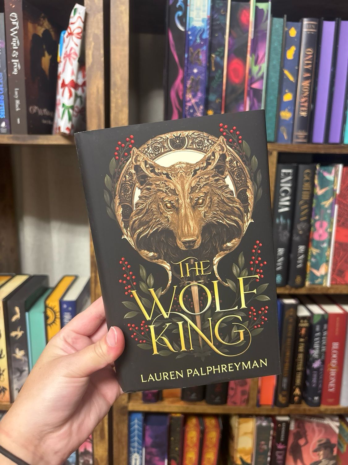 The Wolf King - by Lauren Palphreyman (Hardcover)