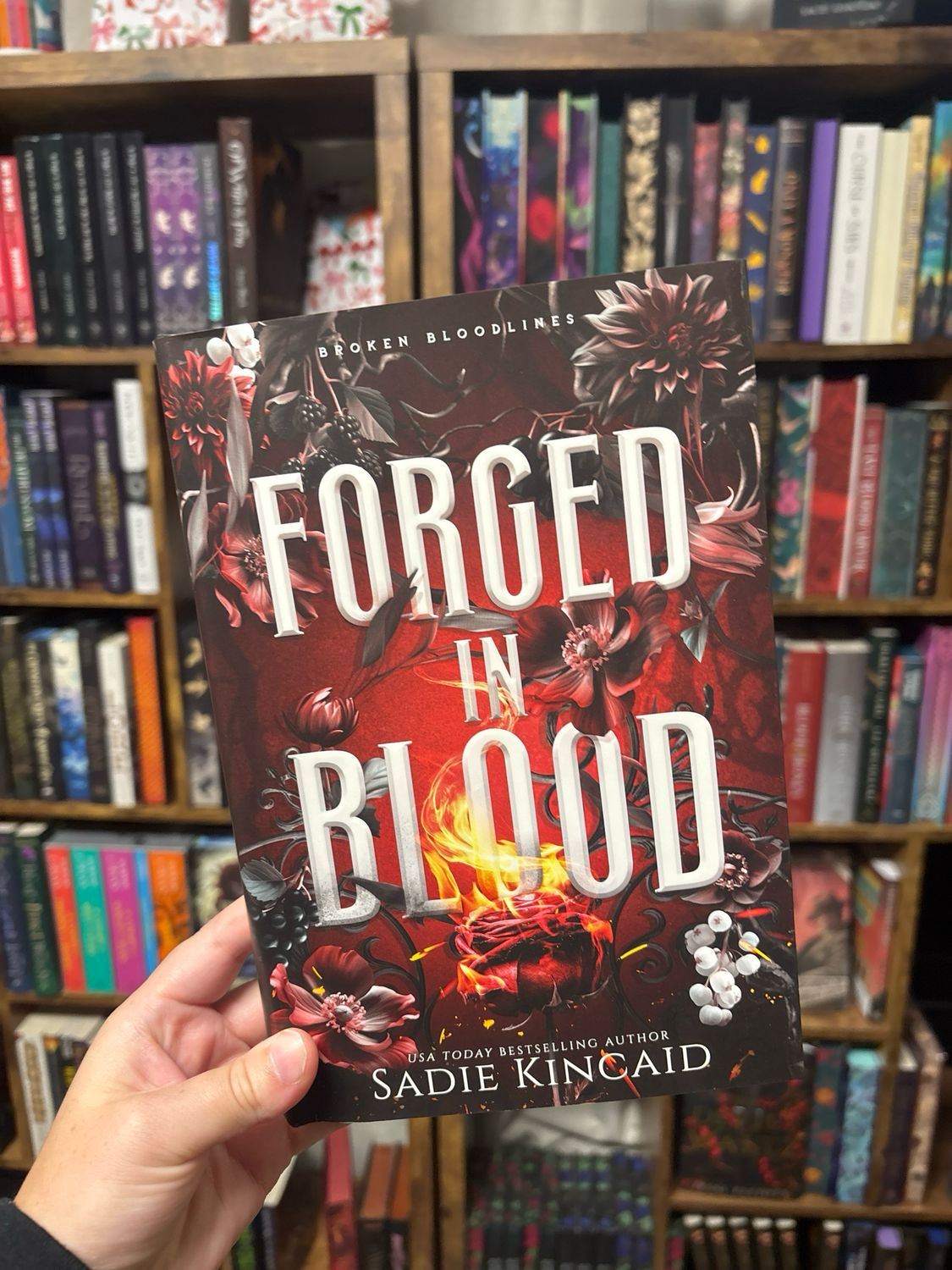 Forged in Blood, by Sadie Kincaid